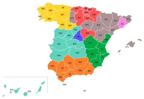 prefijo pontevedra|Prefijos Telefónicos de España